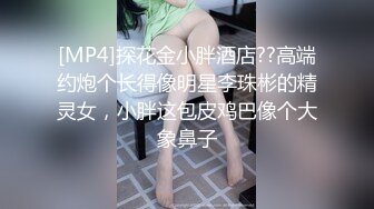 [MP4]探花金小胖酒店??高端约炮个长得像明星李珠彬的精灵女，小胖这包皮鸡巴像个大象鼻子