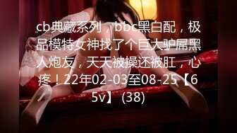 cb典藏系列，bbc黑白配，极品模特女神找了个巨大驴屌黑人炮友，天天被操还被肛，心疼！22年02-03至08-25【65v】 (38)