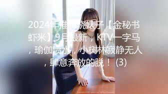 2024年推特烧婊子【金秘书虾米】9月最新，KTV一字马，瑜伽喷水，小树林寂静无人，肆意奔放的脱！ (3)