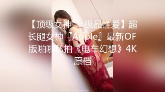 【顶级女神❤️极品性爱】超长腿女神『Apple』最新OF版啪啪私拍《电车幻想》4K原档