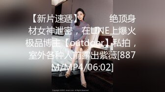 【新片速遞】 ⚫️⚫️绝顶身材女神泄密，在LINE上爆火极品博主【outdoor】私拍，室外各种人前露出紫薇[887M/MP4/06:02]