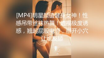 [MP4]明星颜值健身女神！性感吊带丝袜热舞！透视极度诱惑，翘起屁股电臀，掰开小穴让炮友舔