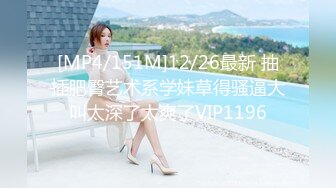 [MP4/151M]12/26最新 抽插肥臀艺术系学妹草得骚逼大叫太深了太爽了VIP1196