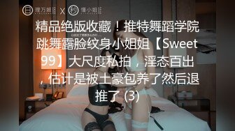 精品绝版收藏！推特舞蹈学院跳舞露脸纹身小姐姐【Sweet99】大尺度私拍，淫态百出，估计是被土豪包养了然后退推了 (3)