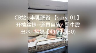 CB站~丰乳肥臀 【sury_01】开档丝袜~道具自慰~黑牛震出水~抖奶【41V】 (30)