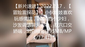 【新片速遞】2022.2.17，【冒险雷探花】，小伙嫖妓喜欢玩感情牌，2000约小少妇，沙发调情聊天舌吻，抠穴口交娇喘，对白精彩[295MB/MP4/37:41]