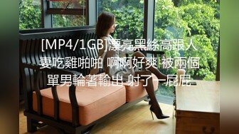 [MP4/1GB]漂亮黑絲高跟人妻吃雞啪啪 啊啊好爽 被兩個單男輪著輸出 射了一屁屁