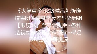 《大佬重金?顶级精品》新维拉舞团性感身材反差型骚姐姐【眼镜妹】至尊会员版~各种透视丝袜情趣全裸顶摇~裸奶裸B动感热舞挑逗