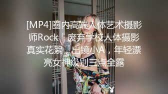 [MP4]圈内高端人体艺术摄影师Rock｜废弃学校人体摄影真实花絮，出镜小A，年轻漂亮女神级别三点全露