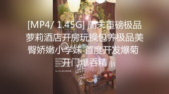 [MP4/ 1.45G] 周末重磅极品萝莉酒店开房玩操包养极品美臀娇嫩小学妹 首度开发爆菊 开门爆吞精