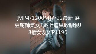 [MP4/1200M]7/22最新 磨豆腐帥氣女T戴上道具矽膠假J8插女友VIP1196