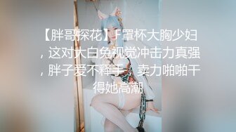 【胖哥探花】F罩杯大胸少妇，这对大白兔视觉冲击力真强，胖子爱不释手，卖力啪啪干得她高潮