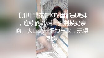 【卅卅寻花】KTV里都是嫩妹，连续俩00后，强制摸奶亲吻，大白兔一把拽出来，玩得刺激