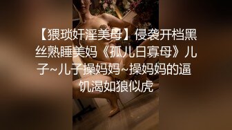 【猥琐奸淫美母】侵袭开档黑丝熟睡美妈《孤儿日寡母》儿子~儿子操妈妈~操妈妈的逼 饥渴如狼似虎