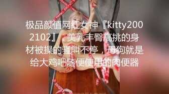 极品颜值网红女神『kitty2002102』✿美乳丰臀高挑的身材被操的骚叫不停，母狗就是给大鸡吧随便使用的肉便器