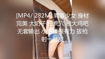 [MP4/ 282M] 青春少女 身材完美 大奶子 白虎穴 被大鸡吧无套输出 小蛮腰很有力 拔枪射一肚皮