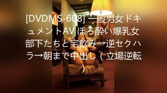 [DVDMS-608] 一般男女ドキュメントAV ほろ酔い爆乳女部下たちと宅飲み→逆セクハラ→朝まで中出し（立場逆転）