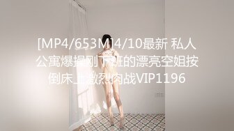 [MP4/653M]4/10最新 私人公寓爆操刚下班的漂亮空姐按倒床上激烈肉战VIP1196