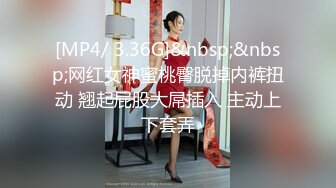 [MP4/ 3.36G]&nbsp;&nbsp;网红女神蜜桃臀脱掉内裤扭动 翘起屁股大屌插入 主动上下套弄